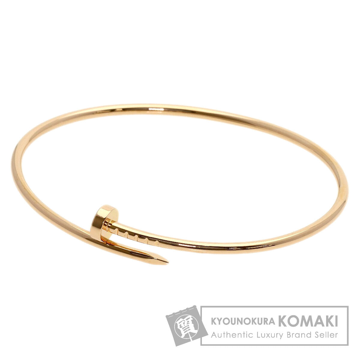 CARTIER Juste un Clou SM #19 Bracelet K18 Pink Gold Ladies [Used]