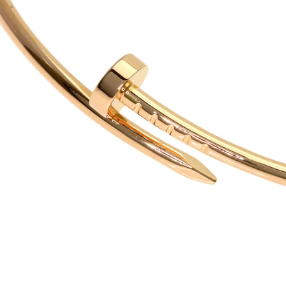 CARTIER Juste un Clou SM #19 Bracelet K18 Pink Gold Ladies [Used]