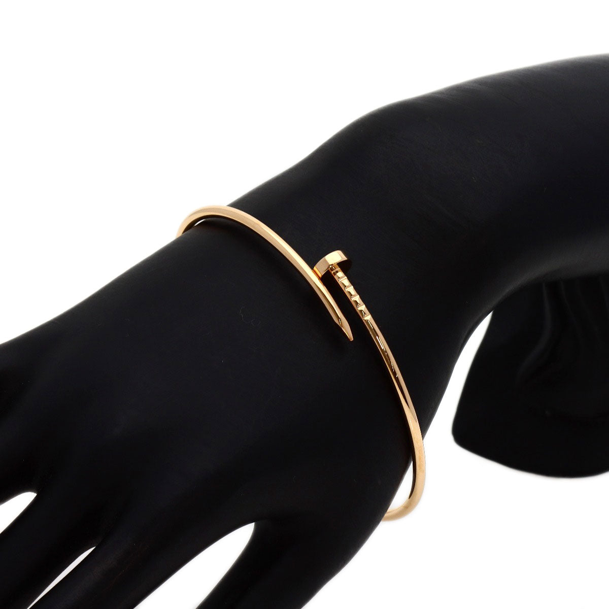 CARTIER Juste un Clou SM #19 Bracelet K18 Pink Gold Ladies [Used]