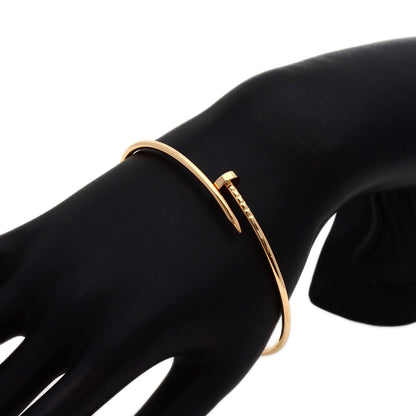 CARTIER Juste un Clou SM #19 Bracelet K18 Pink Gold Ladies [Used]