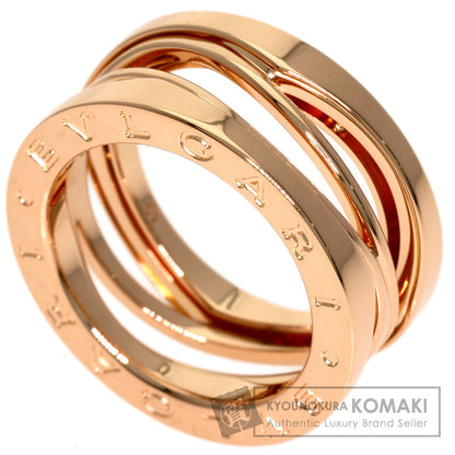 BVLGARI B.zero1 Legend #51 Ring K18 Pink Gold Ladies [Used]