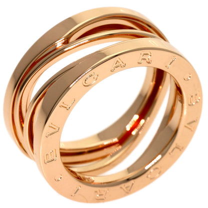 BVLGARI B.zero1 Legend #51 Ring K18 Pink Gold Ladies [Used]