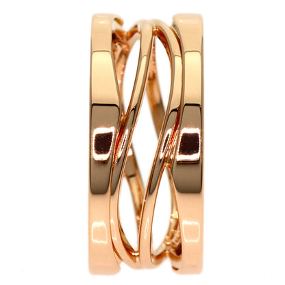 BVLGARI B.zero1 Legend #51 Ring K18 Pink Gold Ladies [Used]