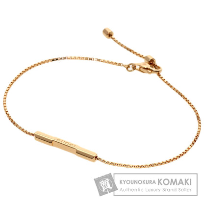 GUCCI Link to Love #16 Bracelet K18 Pink Gold Ladies [Used]