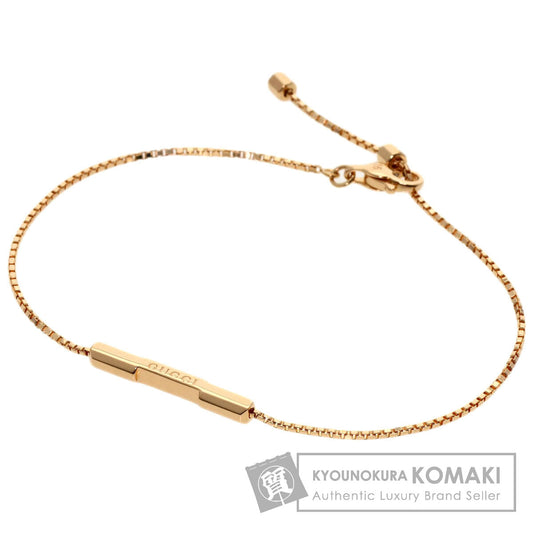 GUCCI Link to Love #16 Bracelet K18 Pink Gold Ladies [Used]