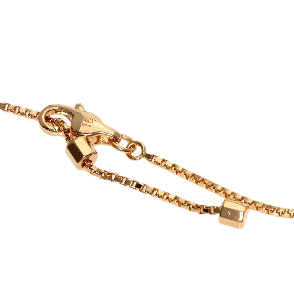 GUCCI Link to Love #16 Bracelet K18 Pink Gold Ladies [Used]