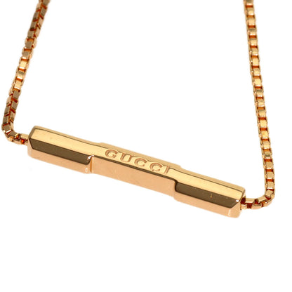 GUCCI Link to Love #16 Bracelet K18 Pink Gold Ladies [Used]