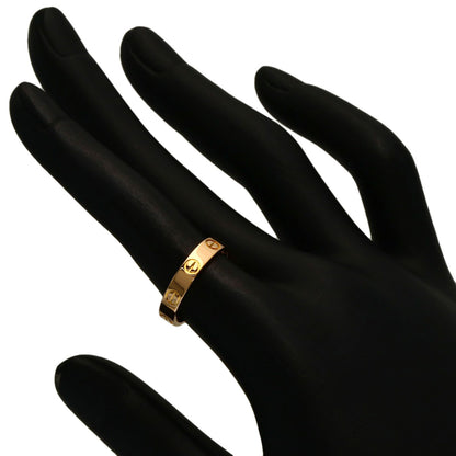 CARTIER Mini love ring #50 Ring K18 Pink Gold Ladies [Used]