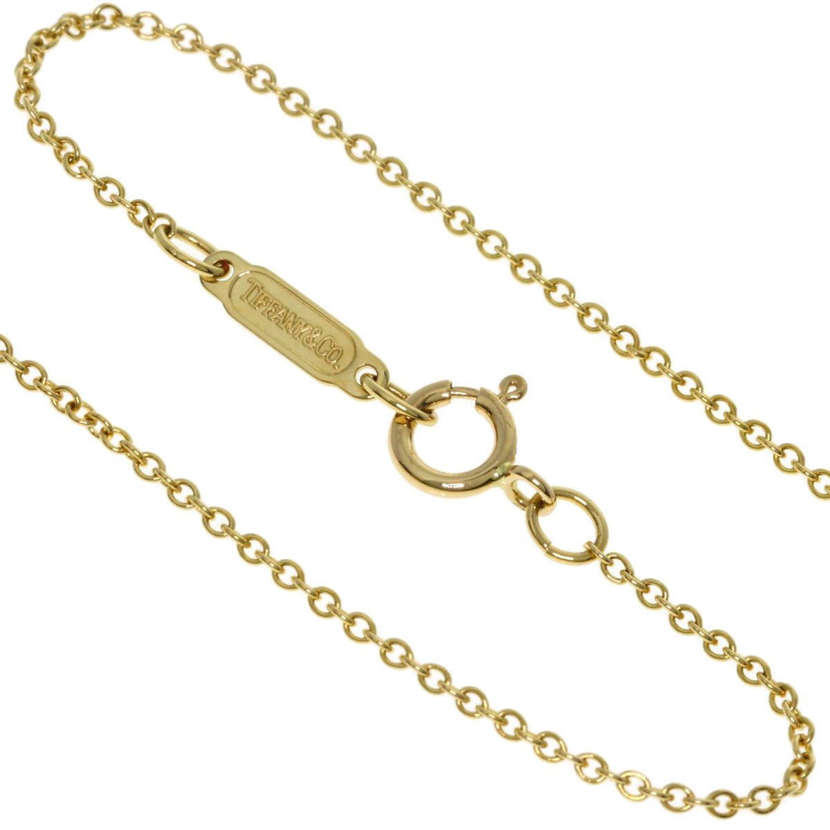TIFFANY&Co. Citrin Necklace K18 Yellow Gold Ladies [Used]