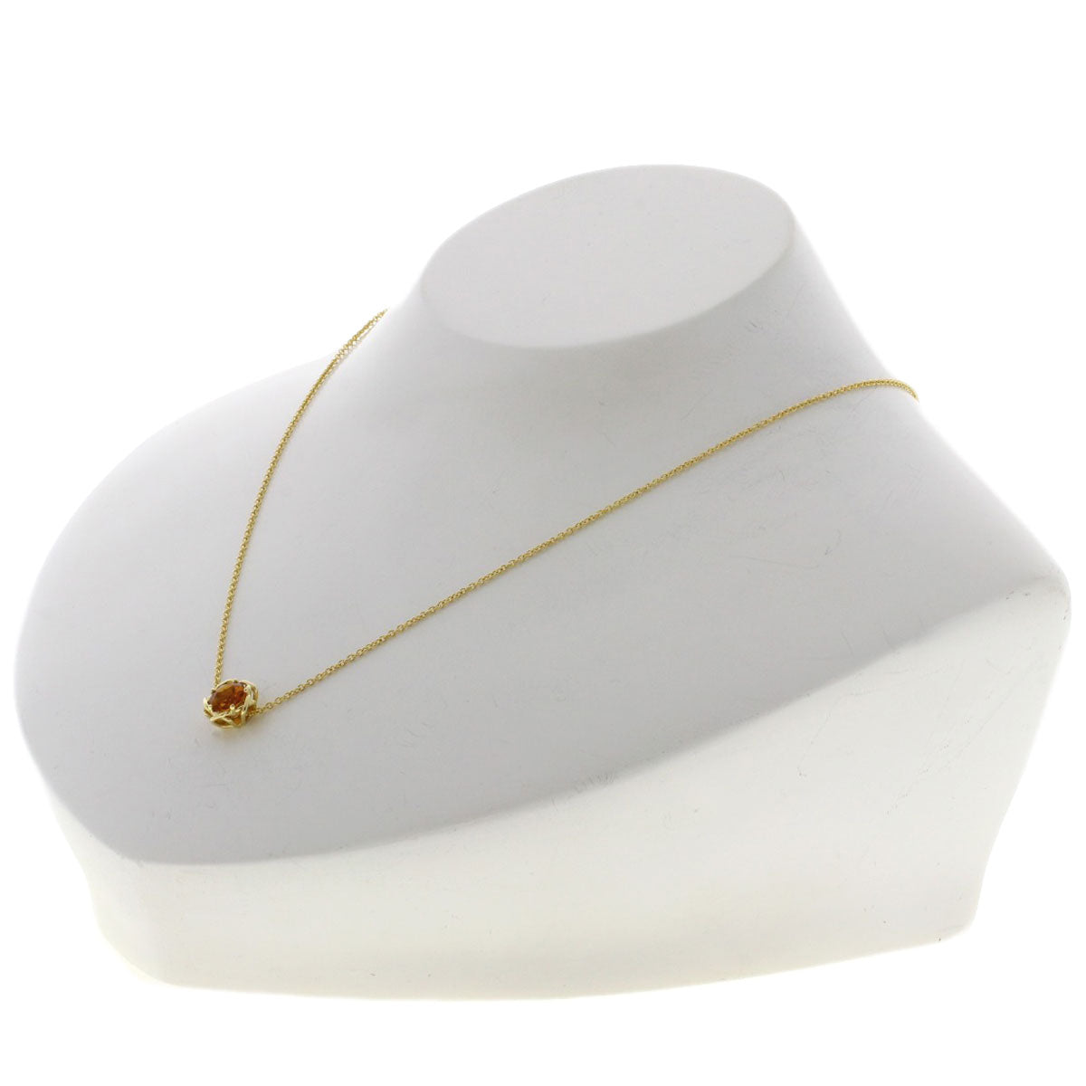 TIFFANY&Co. Citrin Necklace K18 Yellow Gold Ladies [Used]