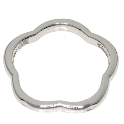 CHANEL Camellia 1P Diamond #45 Ring K18 White Gold Ladies [Used]