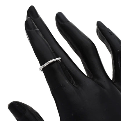 CHANEL Camellia 1P Diamond #45 Ring K18 White Gold Ladies [Used]