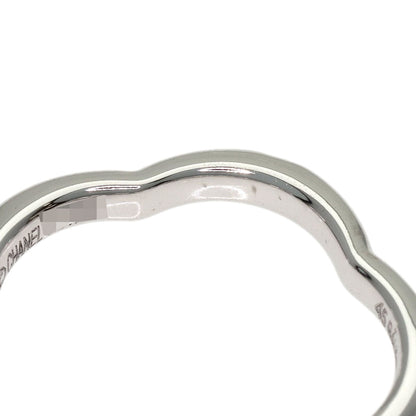 CHANEL Camellia 1P Diamond #45 Ring K18 White Gold Ladies [Used]