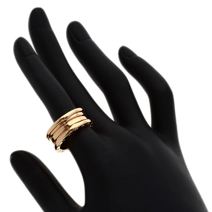BVLGARI B.zero1 3 band #54 Ring K18 Pink Gold Ladies [Used]
