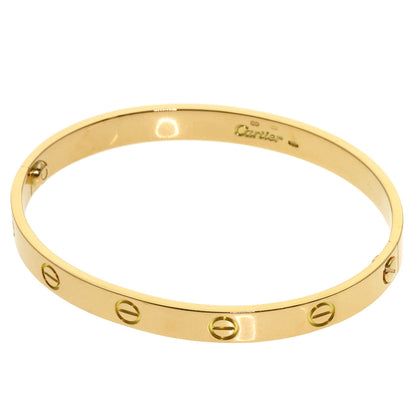 CARTIER LOVE Bracelets Classic with Driver Bracelet K18 Yellow Gold Ladies [Used]