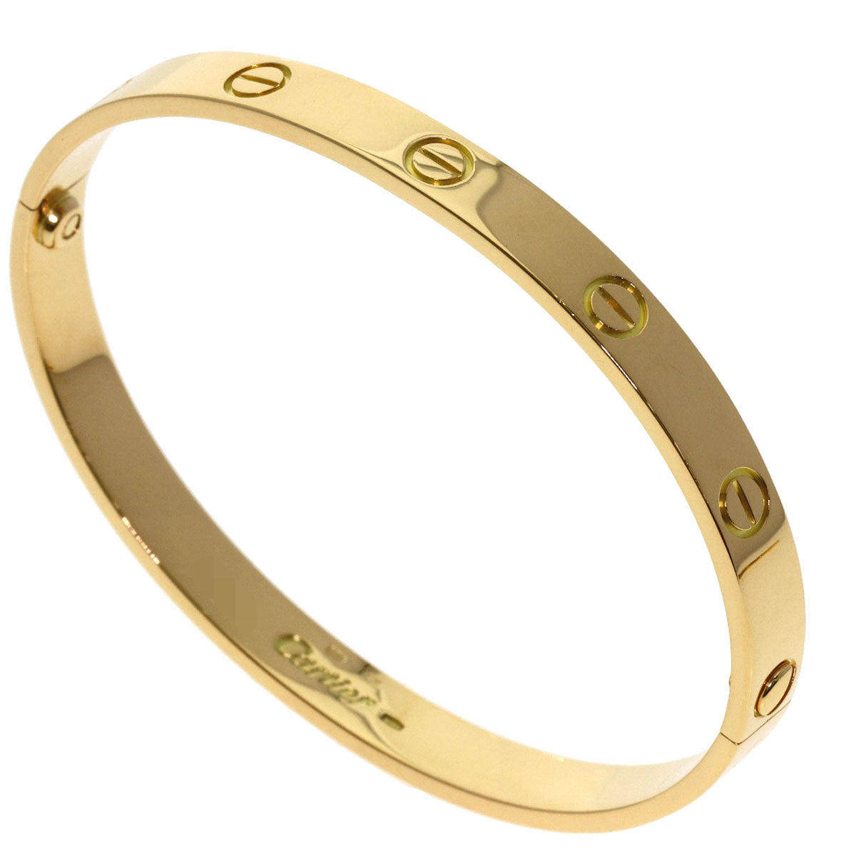 CARTIER LOVE Bracelets Classic with Driver Bracelet K18 Yellow Gold Ladies [Used]