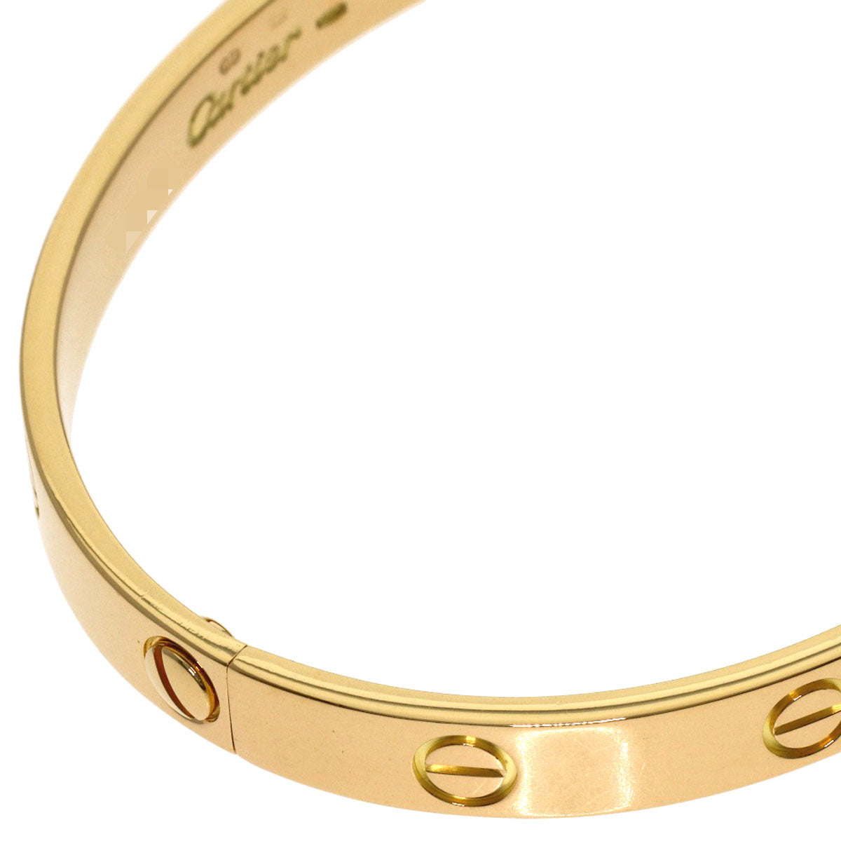 CARTIER LOVE Bracelets Classic with Driver Bracelet K18 Yellow Gold Ladies [Used]