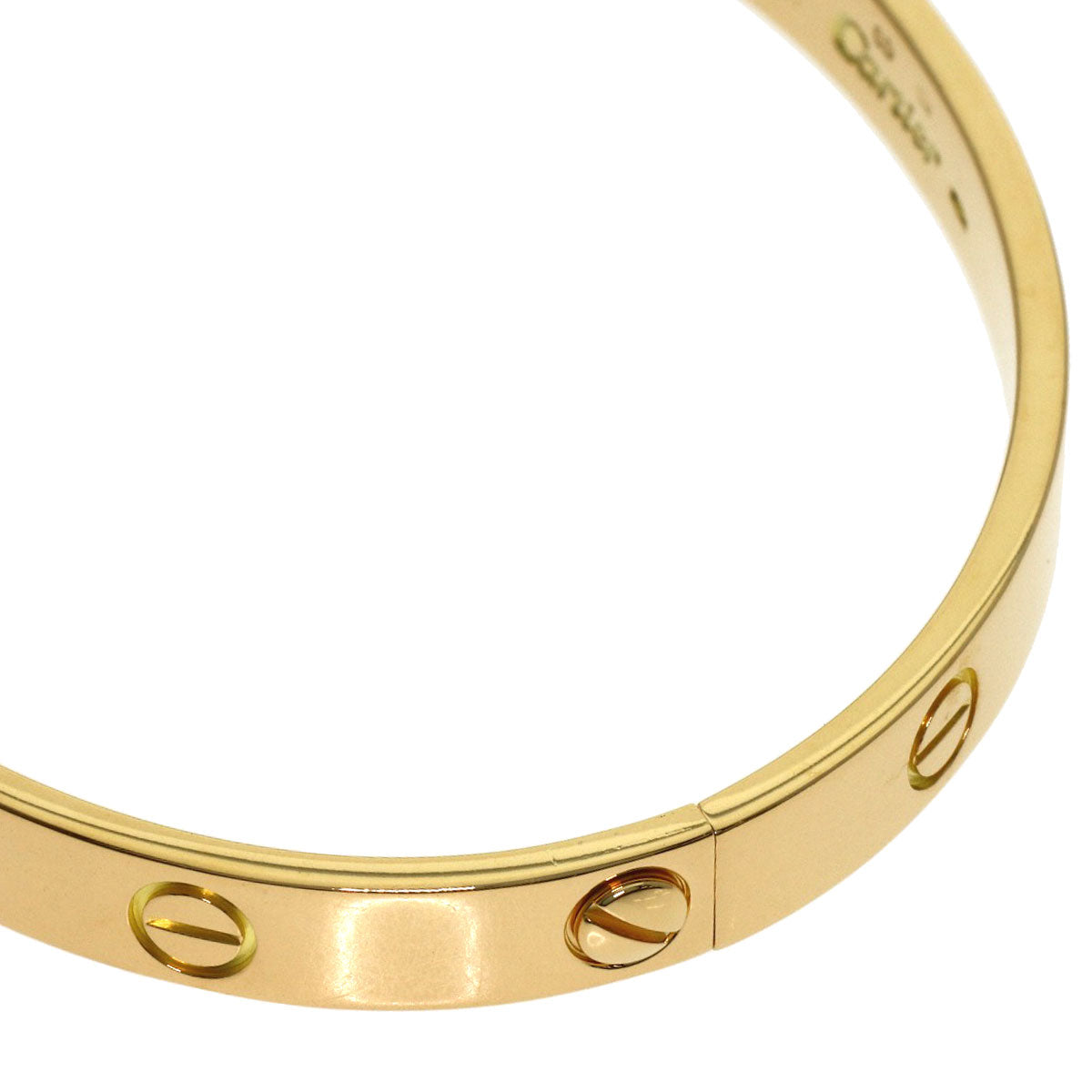 CARTIER LOVE Bracelets Classic with Driver Bracelet K18 Yellow Gold Ladies [Used]