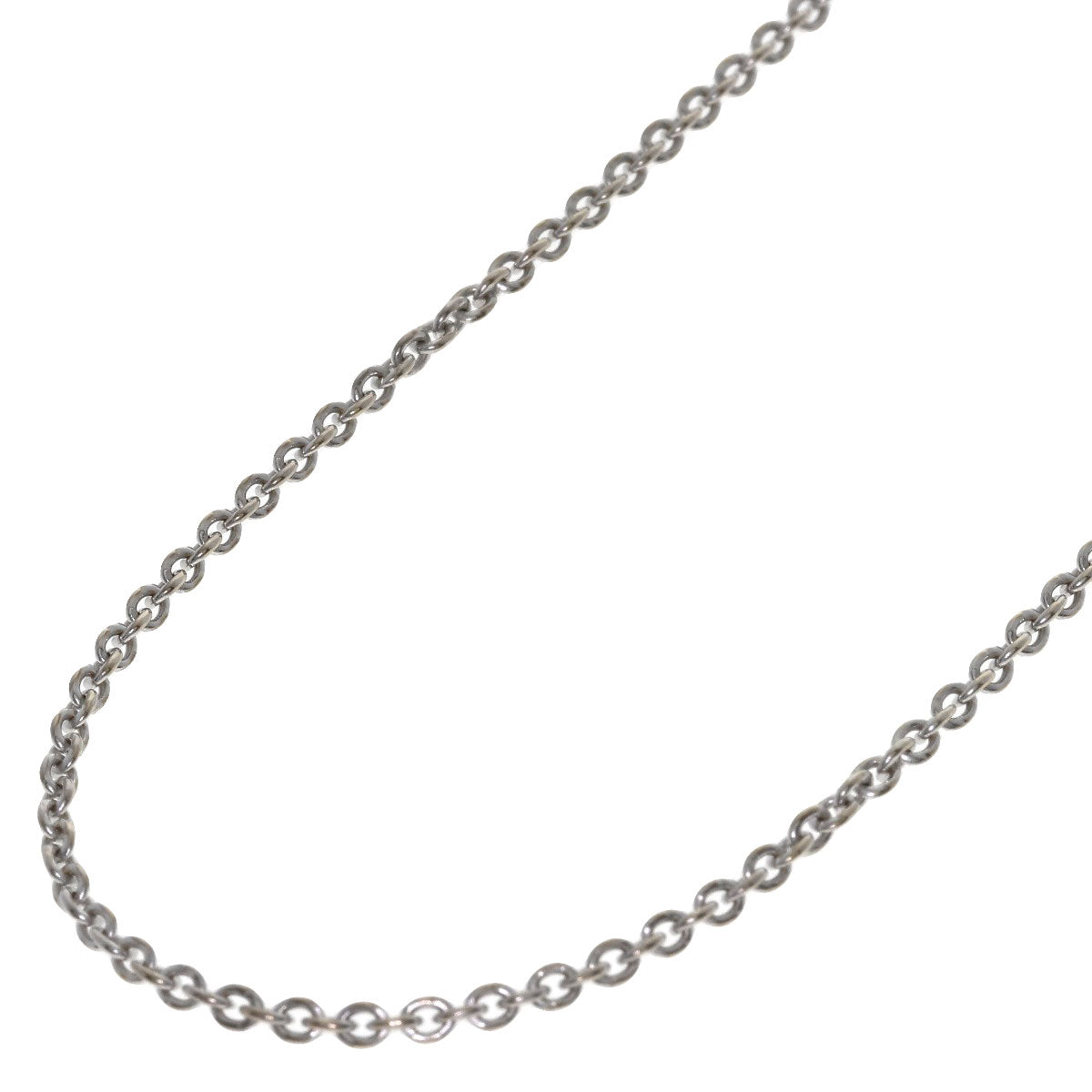 BVLGARI Chain 16.1" Necklace K18 White Gold Ladies [Used]