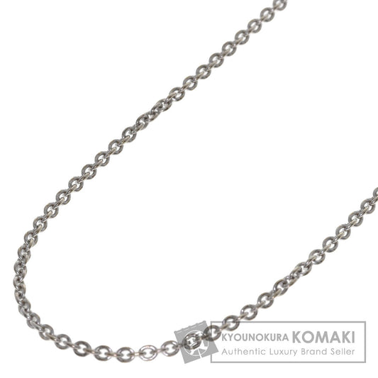 BVLGARI Chain 16.1" Necklace K18 White Gold Ladies [Used]