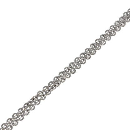BVLGARI Chain 16.1" Necklace K18 White Gold Ladies [Used]