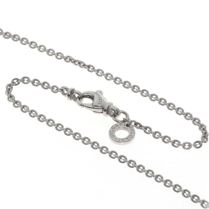 BVLGARI Chain 16.1" Necklace K18 White Gold Ladies [Used]
