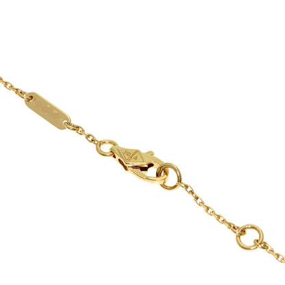 Van Cleef & Arpels Sweet Alhambra Shell Bracelet K18 Yellow Gold Ladies [Used]