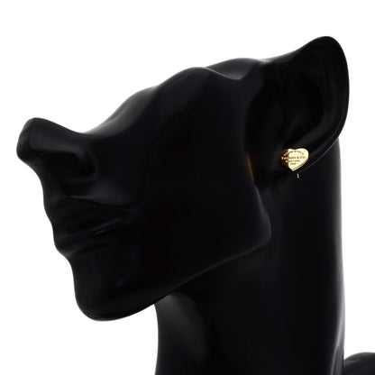 TIFFANY&Co. Return to heart earring K18 Pink Gold Ladies [Used]