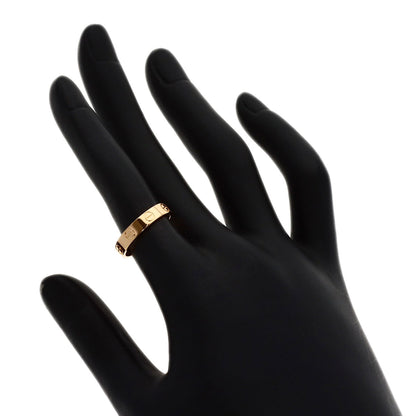 CARTIER mini love ring #49 Ring K18 Pink Gold Ladies [Used]