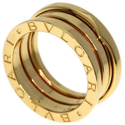 BVLGARI B.zero1 2 band #50 Ring K18 Yellow Gold Ladies [Used]