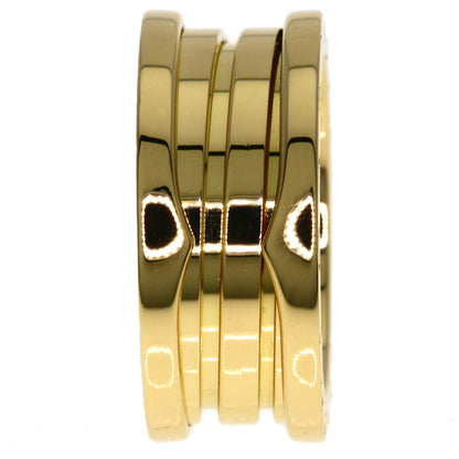 BVLGARI B.zero1 2 band #50 Ring K18 Yellow Gold Ladies [Used]