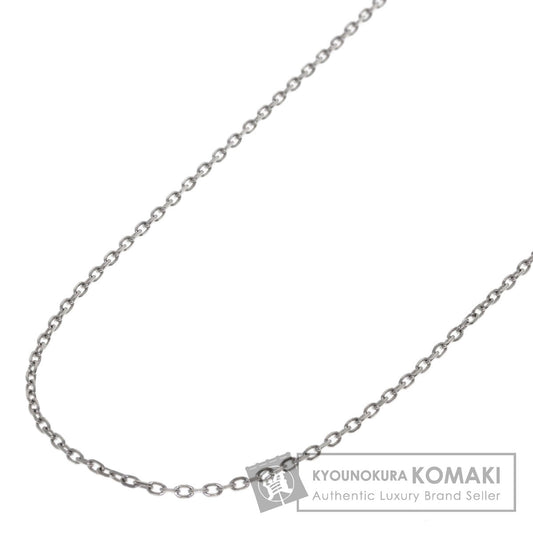 MIKIMOTO Chain 15.7" Necklace K18 White Gold Ladies [Used]