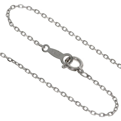 MIKIMOTO Chain 15.7" Necklace K18 White Gold Ladies [Used]