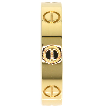 CARTIER mini love ring #49 Ring K18 Yellow Gold Ladies [Used]