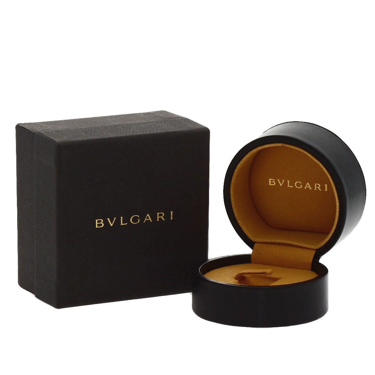BVLGARI B.zero1 4-band Black ceramic #51 Ring K18 Pink Gold Ladies [Used]
