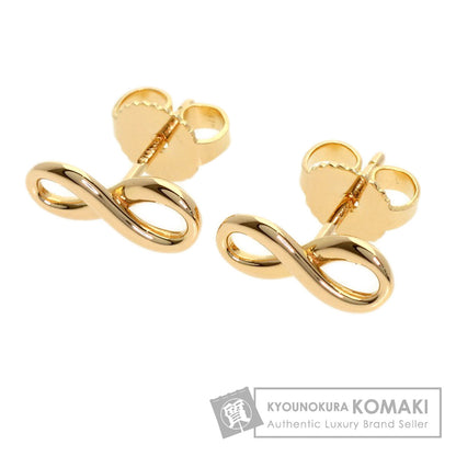 TIFFANY&Co. Infinity earring K18 Pink Gold Ladies [Used]