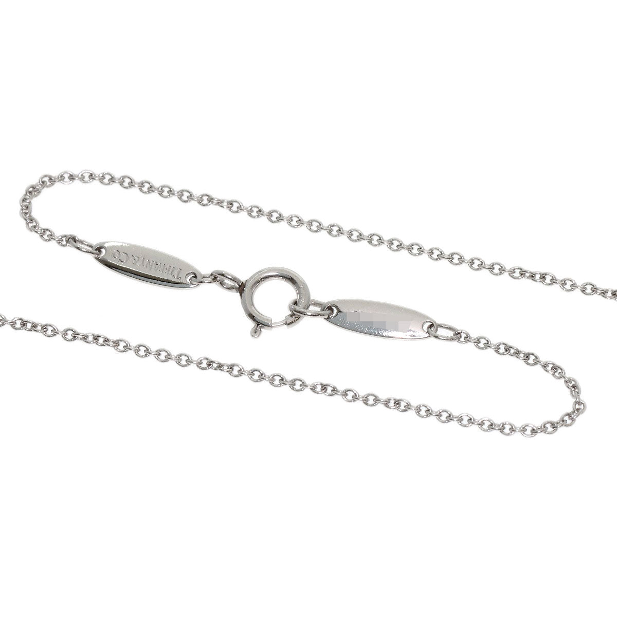 TIFFANY&Co. By The Yard Diamond G-VS1-EX Necklace Platinum PT950 Ladies [Used]