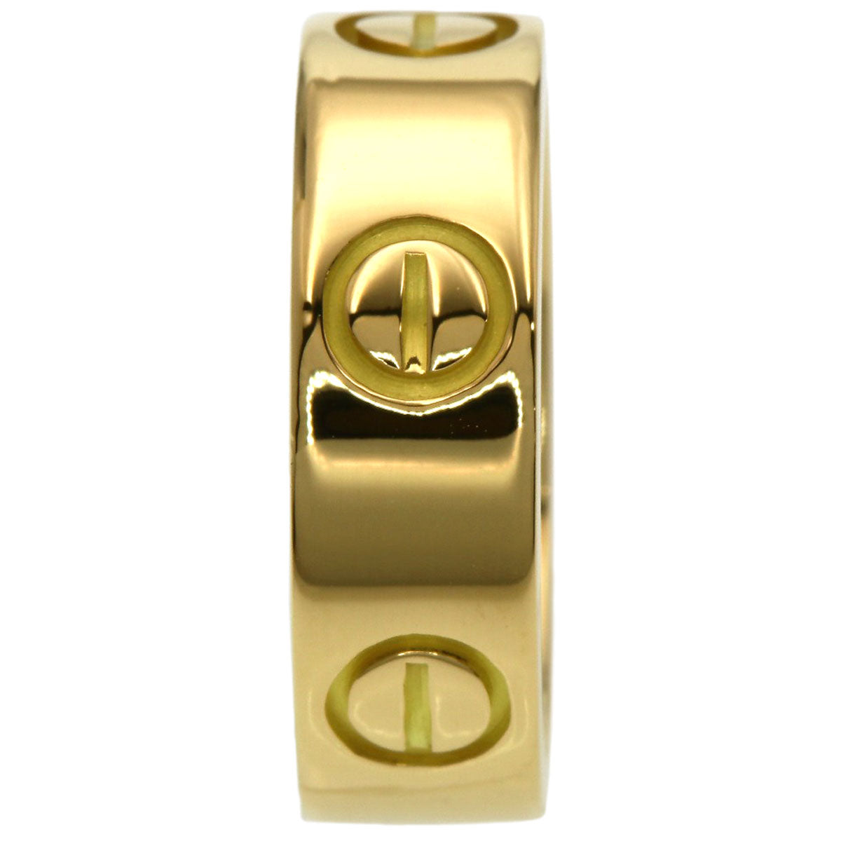 CARTIER love ring #47 Ring K18 Yellow Gold Ladies [Used]