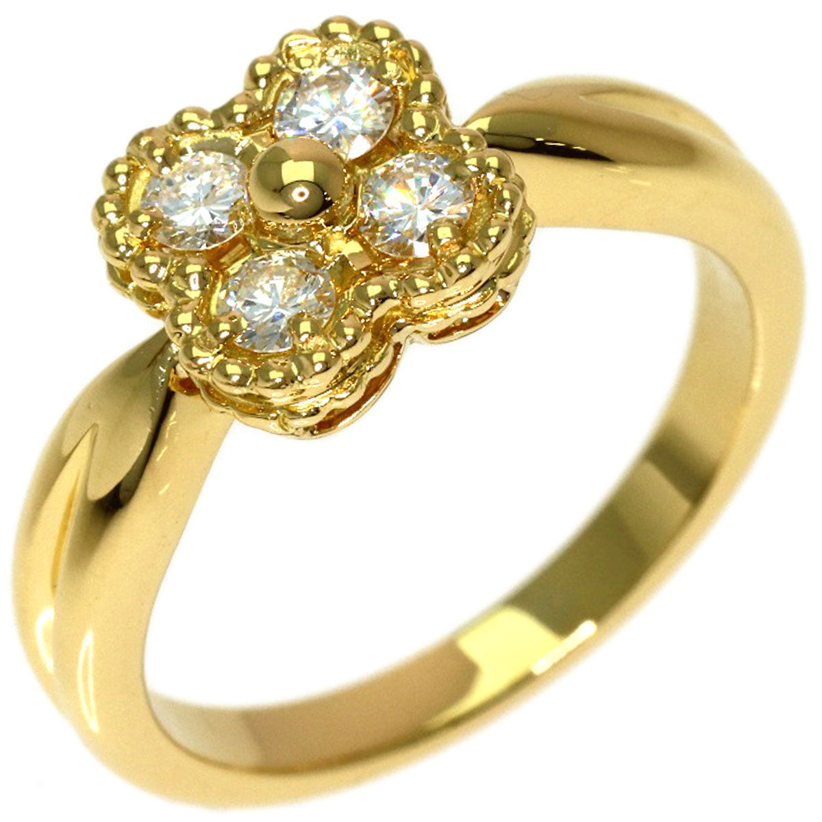 Van Cleef & Arpels Arno Diamond Ring K18 Yellow Gold Ladies [Used]