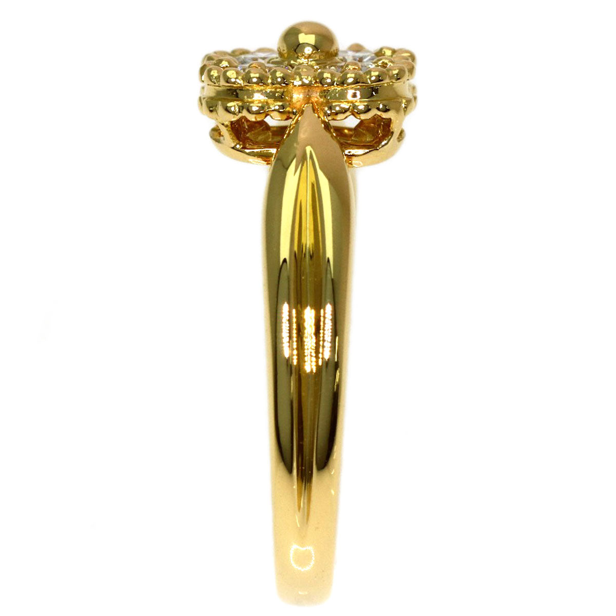 Van Cleef & Arpels Arno Diamond Ring K18 Yellow Gold Ladies [Used]