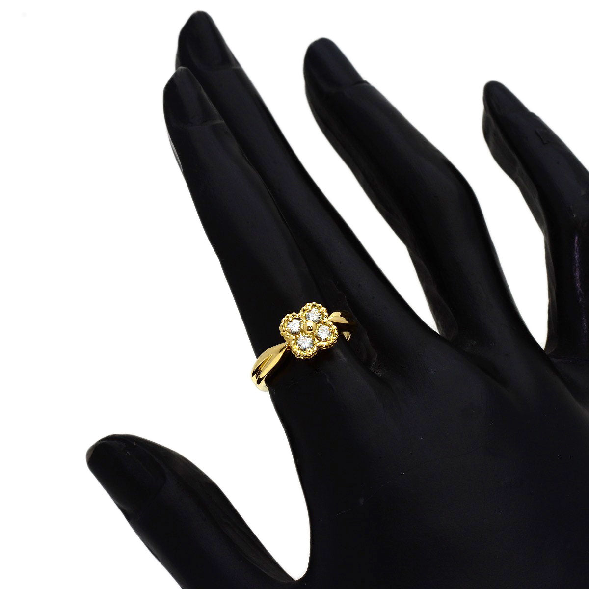 Van Cleef & Arpels Arno Diamond Ring K18 Yellow Gold Ladies [Used]