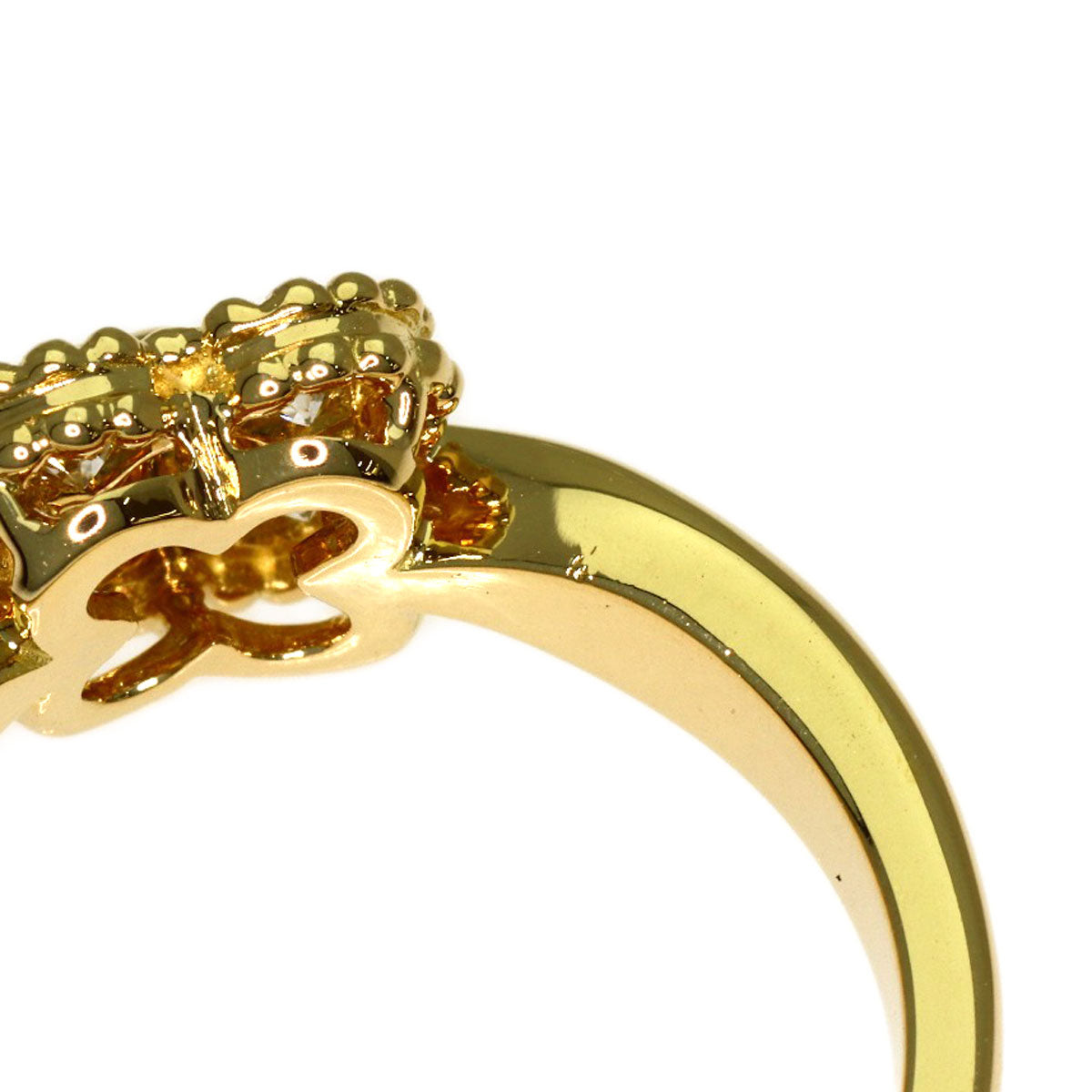 Van Cleef & Arpels Arno Diamond Ring K18 Yellow Gold Ladies [Used]