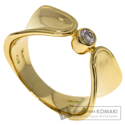 CELINE Diamond Ring Platinum PT900 18K Yellow GoldLadies [Used]