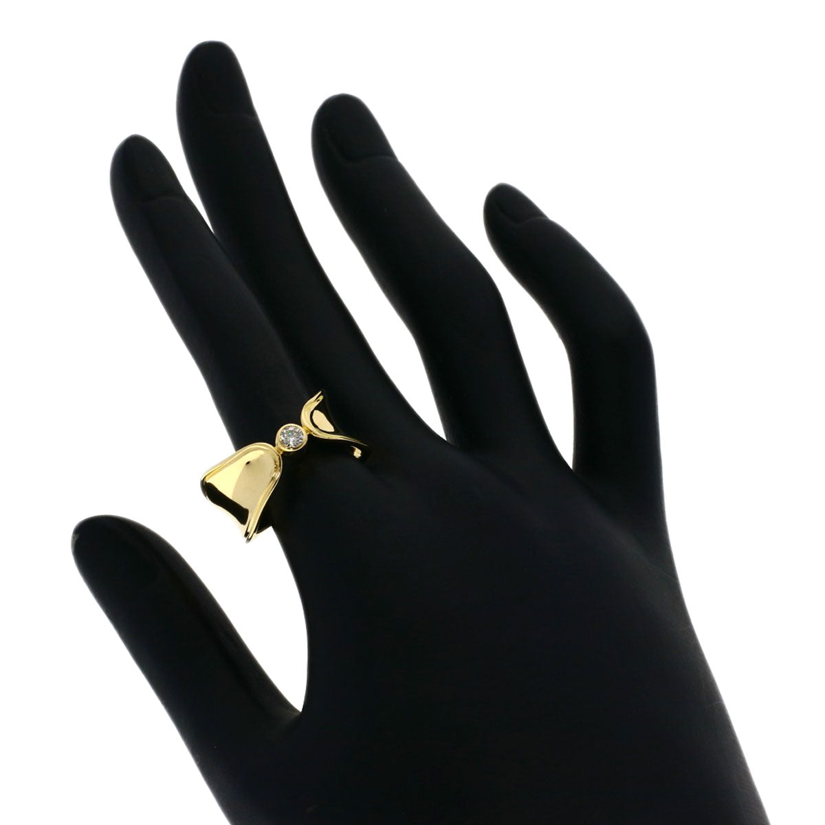 CELINE Diamond Ring Platinum PT900 18K Yellow GoldLadies [Used]