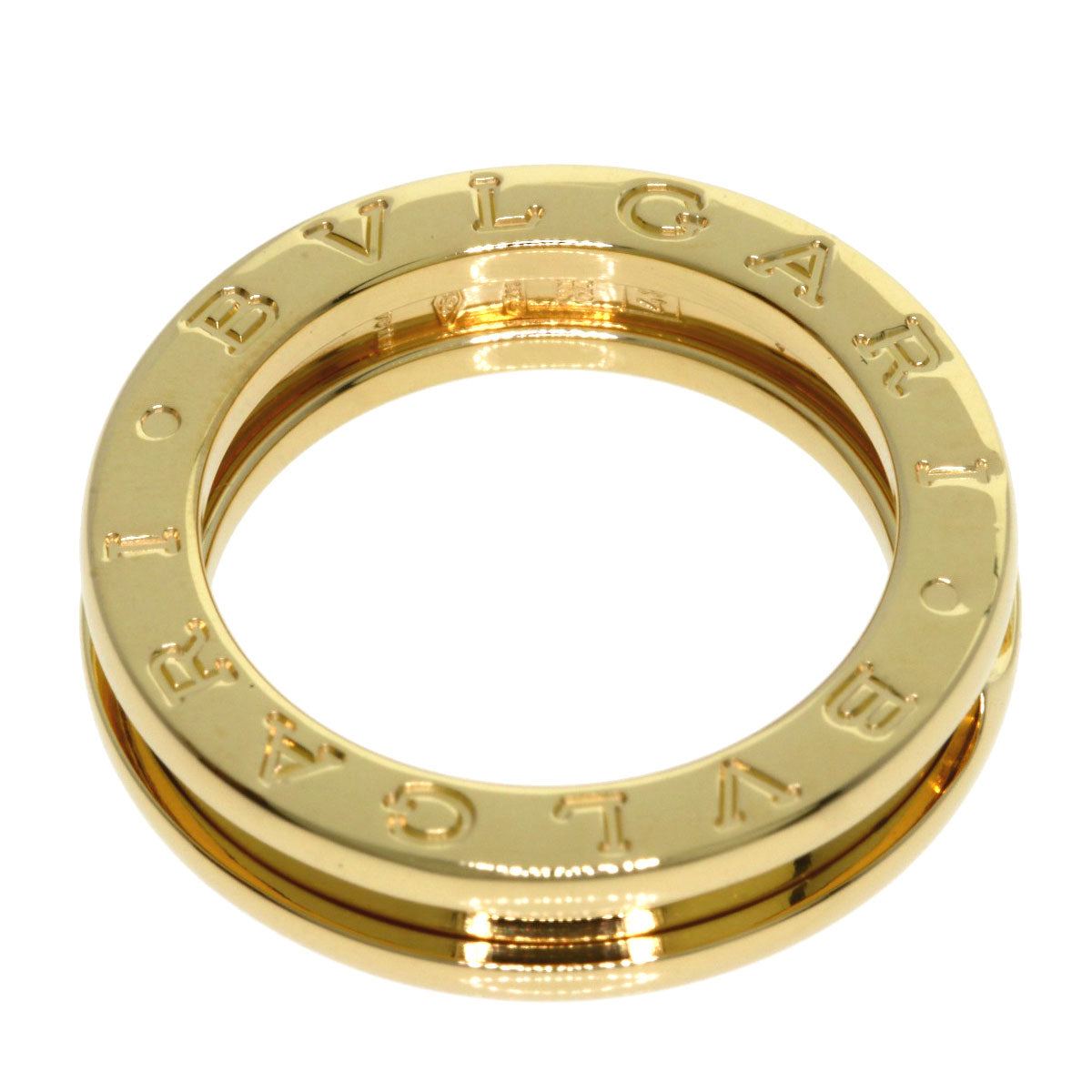 BVLGARI B.zero1 1 band #48 Ring K18 Yellow Gold Ladies [Used]