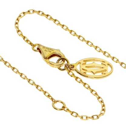 CARTIER Diamant Léger SM Diamond Necklace K18 Yellow Gold Ladies [Used]