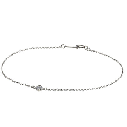 TIFFANY&Co. By The Yard Diamond Bracelet Platinum PT950 Ladies [Used]