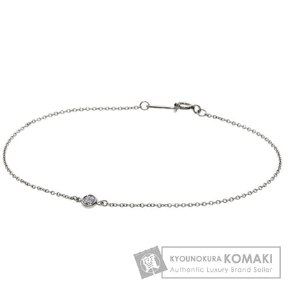 TIFFANY&Co. By The Yard Diamond Bracelet Platinum PT950 Ladies [Used]