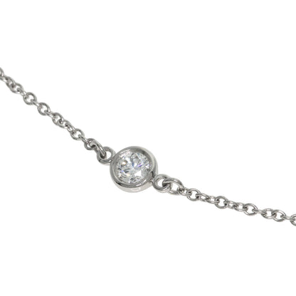 TIFFANY&Co. By The Yard Diamond Bracelet Platinum PT950 Ladies [Used]