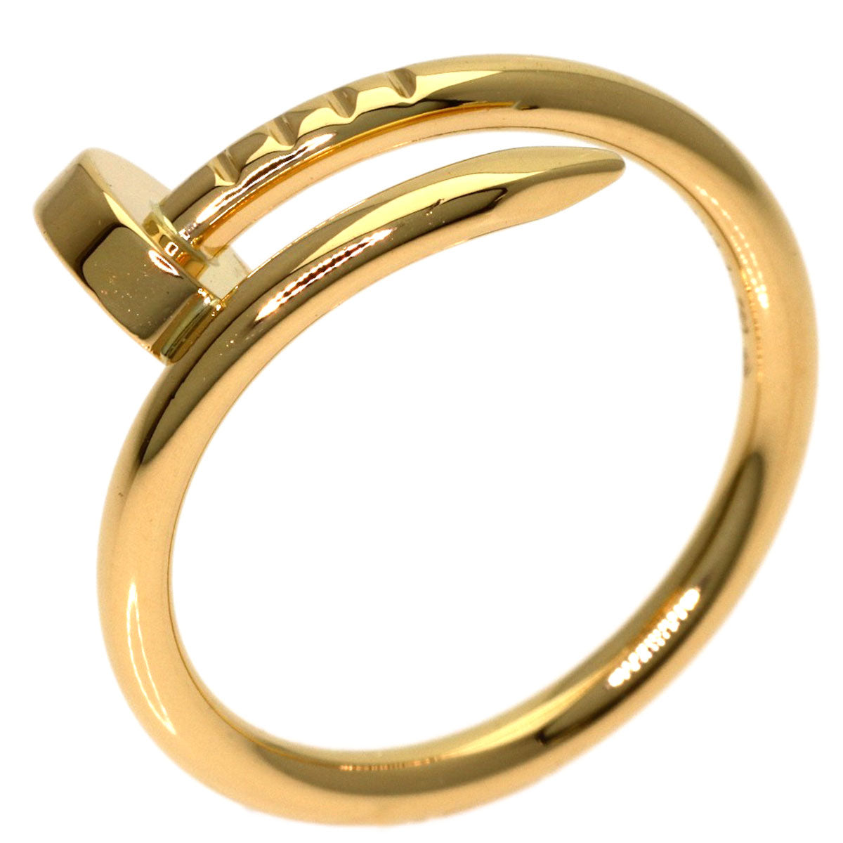 CARTIER Juste un Clou SM #46 Ring K18 Yellow Gold Ladies [Used]